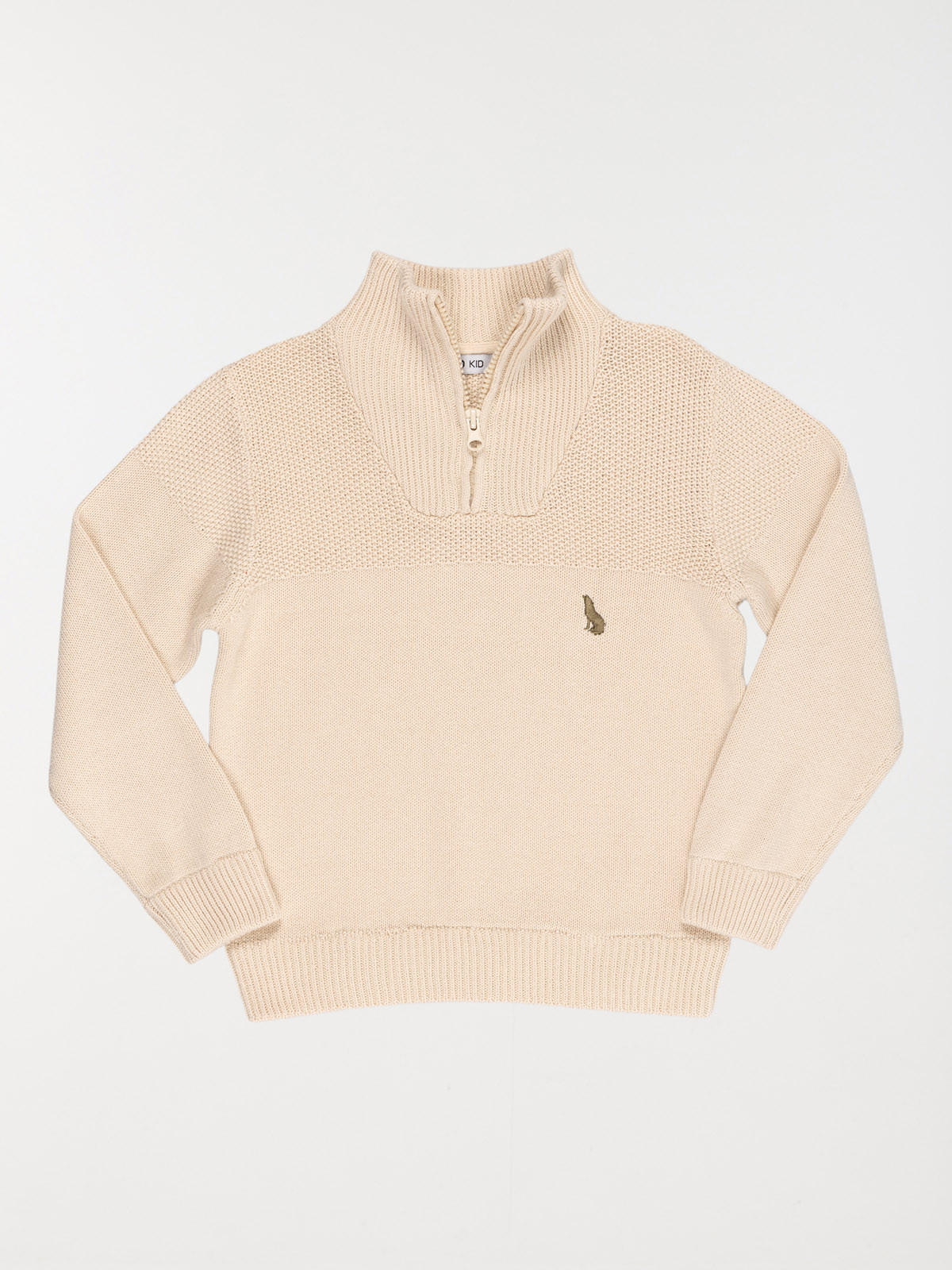 Pull col camionneur zippé garçon (3-12A)