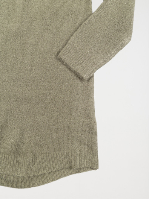 Robe pull jacquard fille...