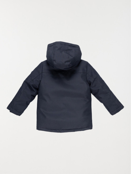 Parka capuche marine garçon (3-12A) Parka capuche marine garçon (3-12A)