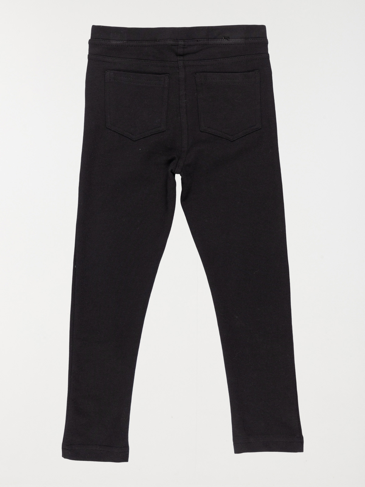 Jegging uni noir fille (3-12A)