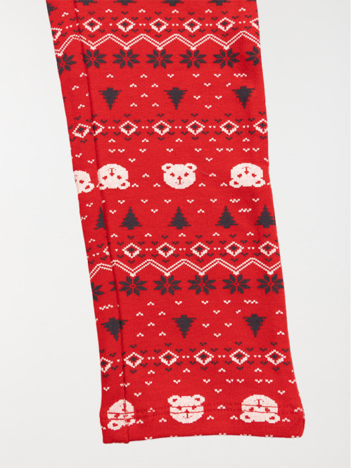 Legging de Noël fille (3-12A)