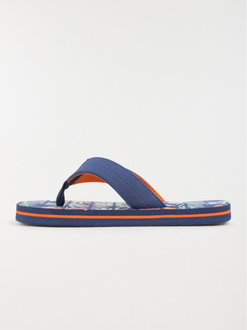 Tongs motif feuillage garçon (31-35) Tongs motif feuillage garçon (31-35)