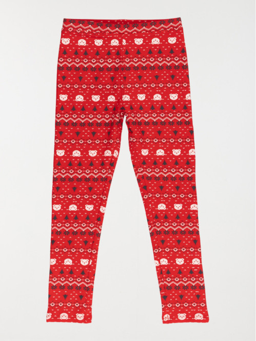 Legging de Noël fille (3-12A)