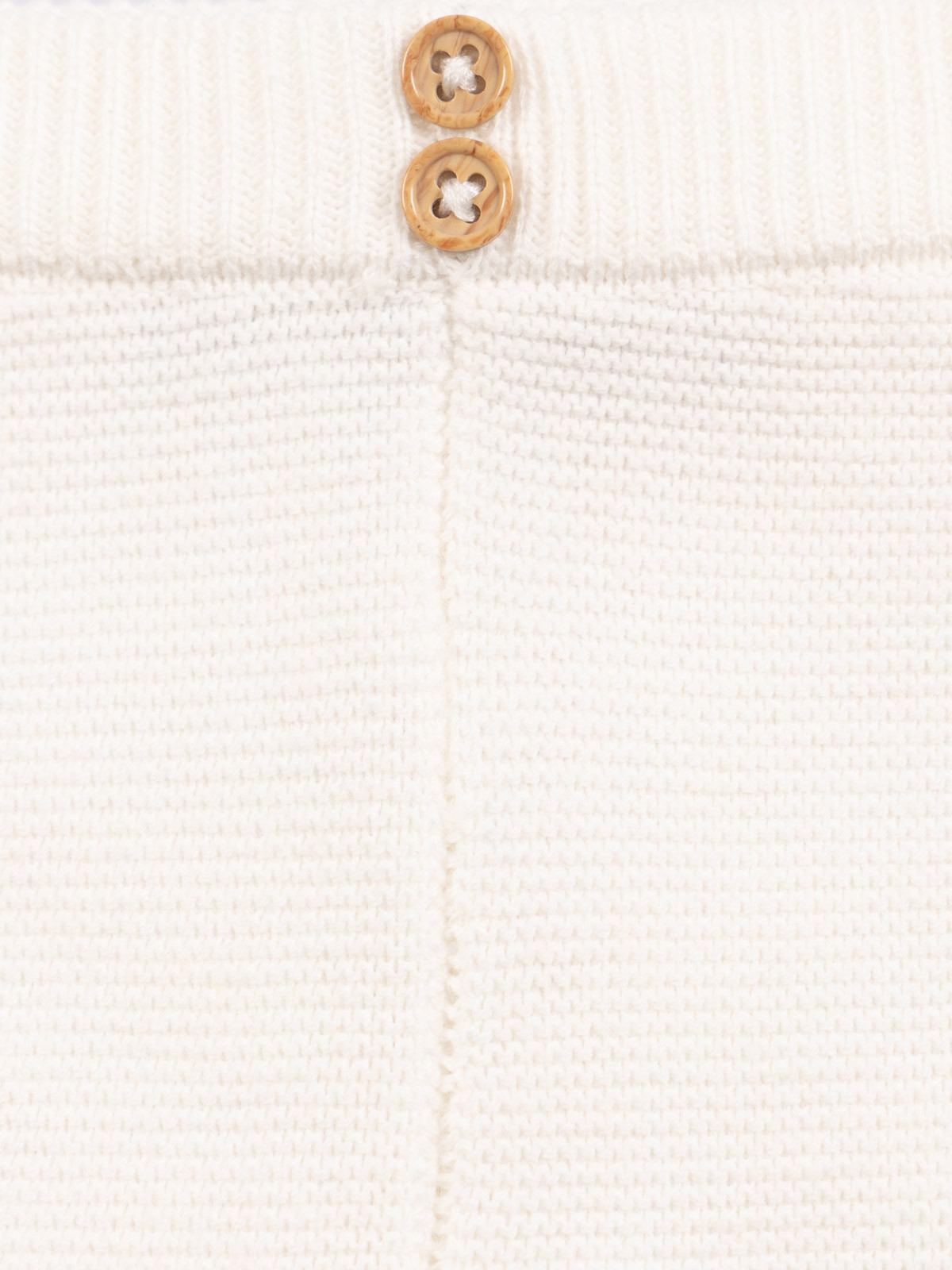 Pantalon naissance tricot écru (0-3M) Pantalon naissance tricot écru (0-3M)