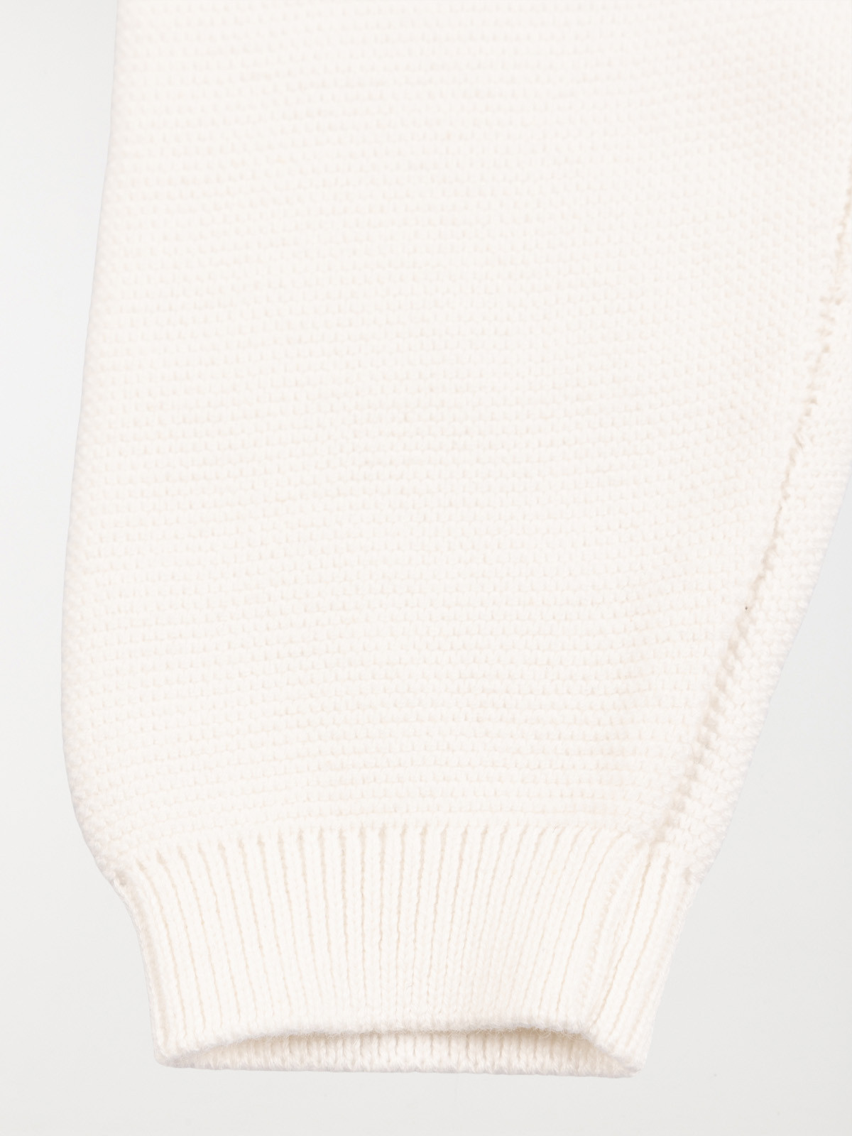 Pantalon naissance tricot écru (0-3M) Pantalon naissance tricot écru (0-3M)