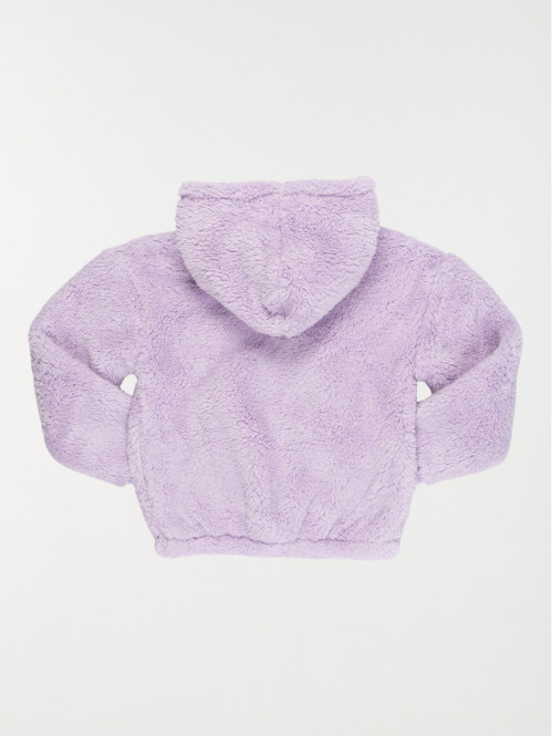 Sweat zippé tout doux fille...