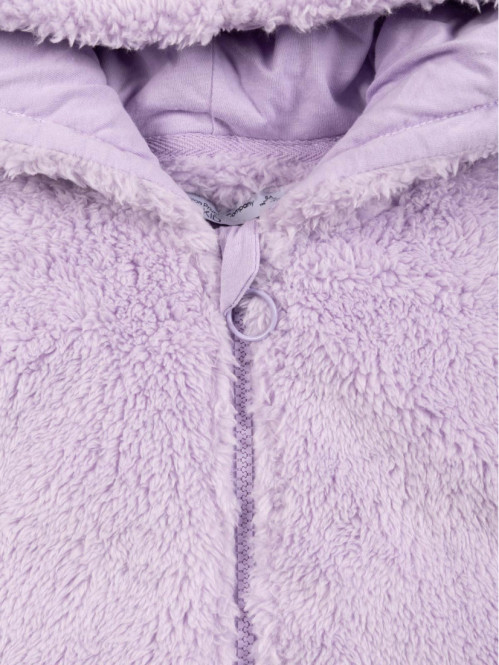 Sweat zippé tout doux fille...