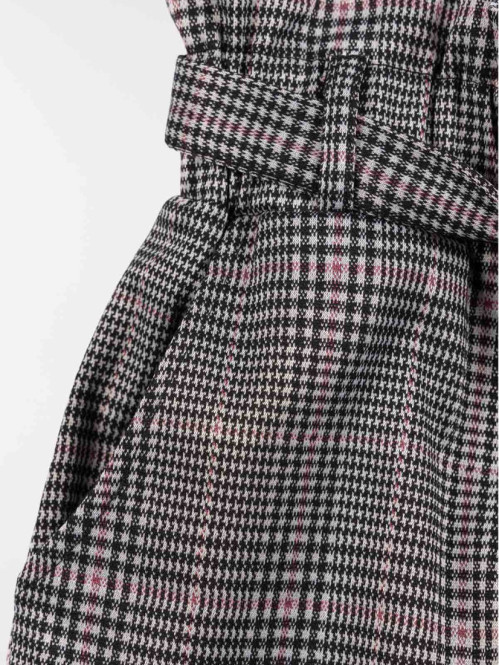 Pantalon à carreaux fille...