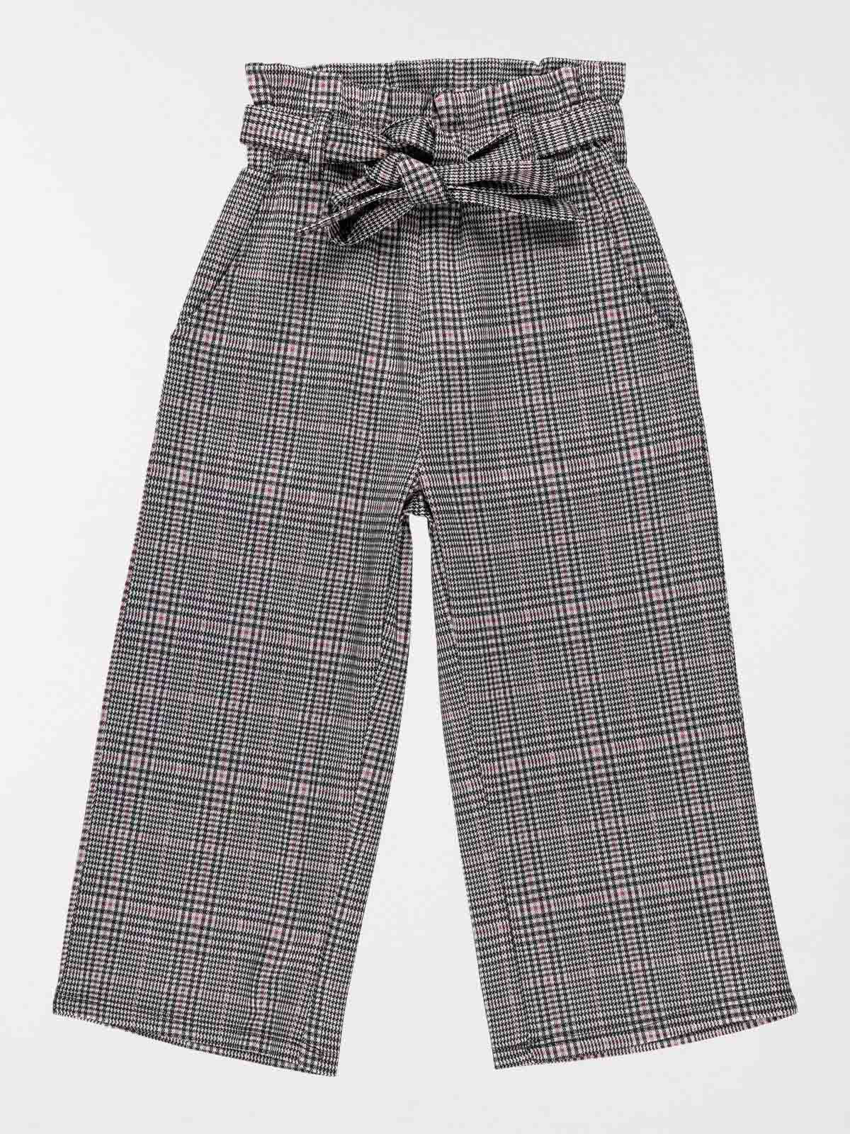 Pantalon à carreaux fille (3-12A)