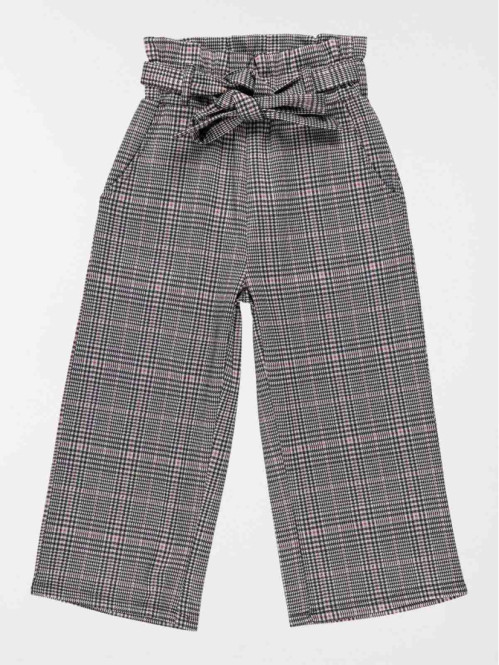 Pantalon à carreaux fille (3-12A)