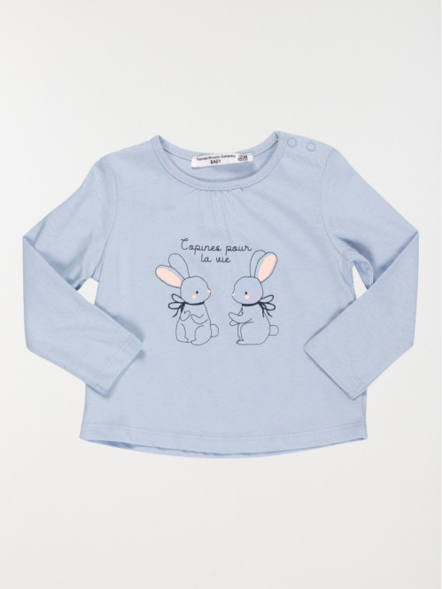 Tee-shirt motifs lapins...