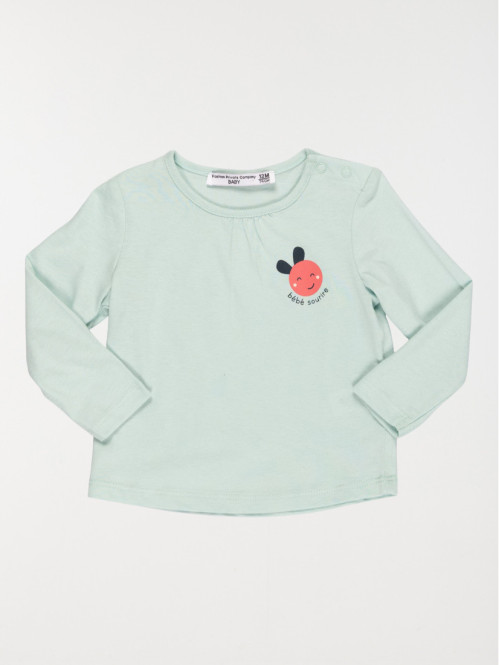 Tee-shirt coloris amande...