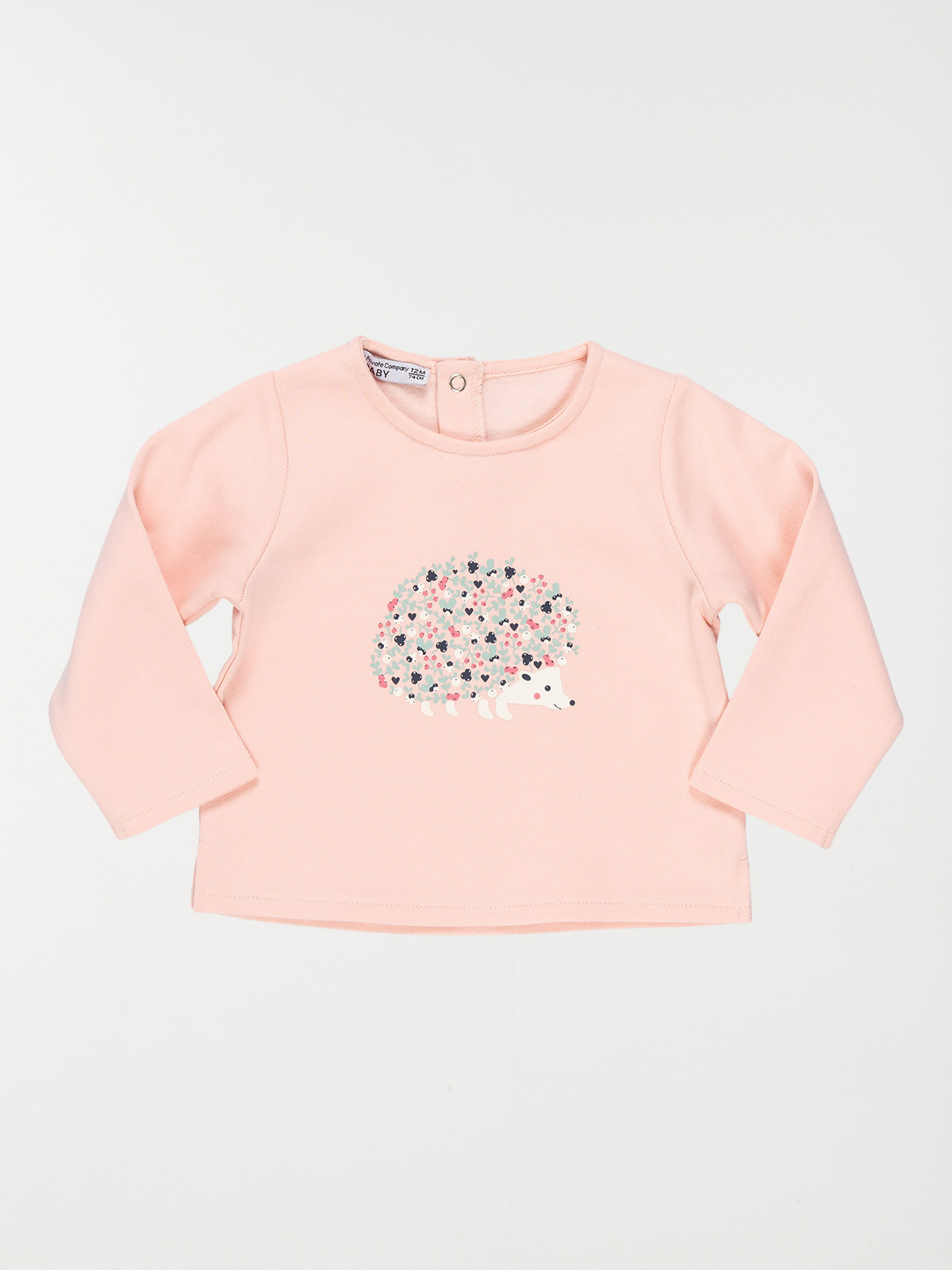Sweat motif hérisson fille (3-36M)