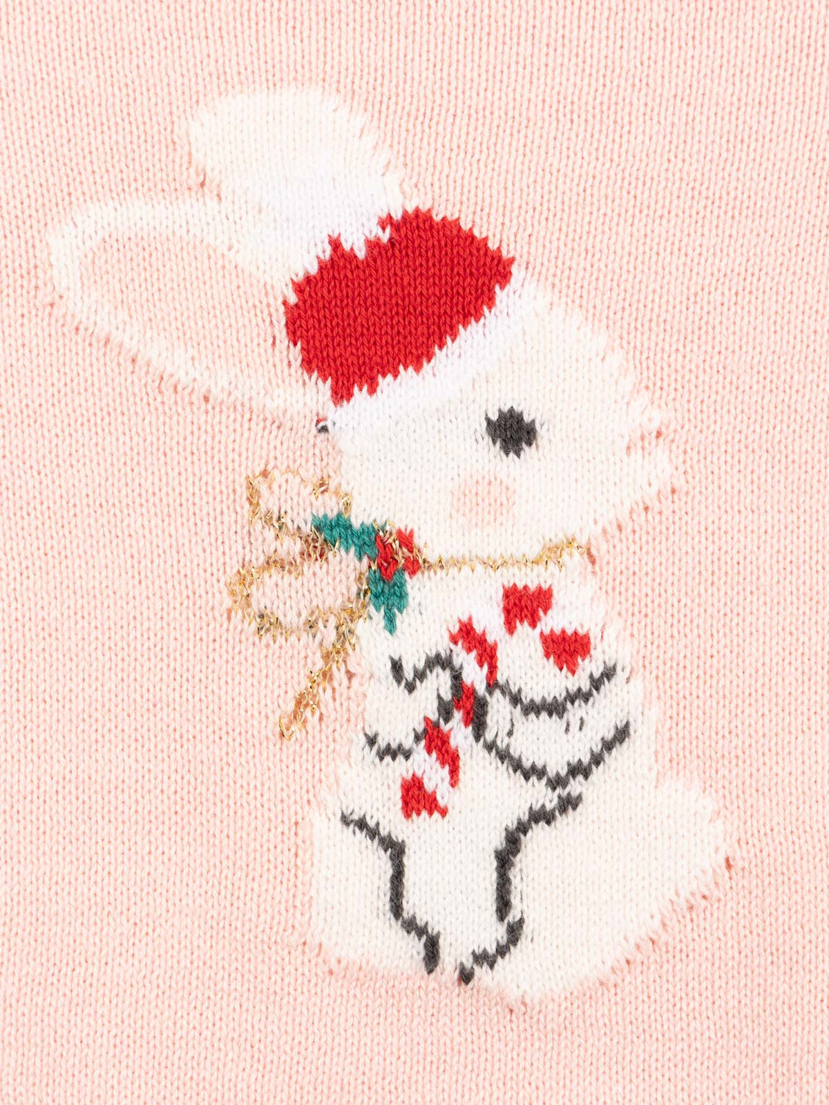 Pull lapin de Noël fille (3-36M) Pull lapin de Noël fille (3-36M)