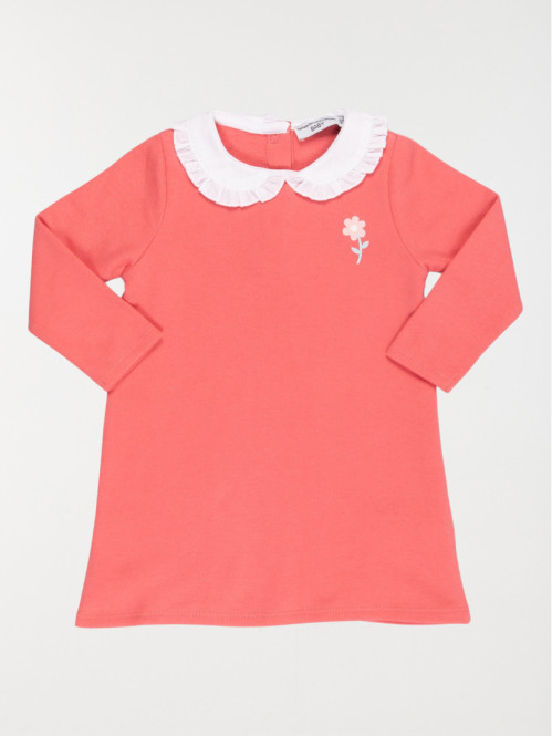 Robe col claudine fille (3-36M)