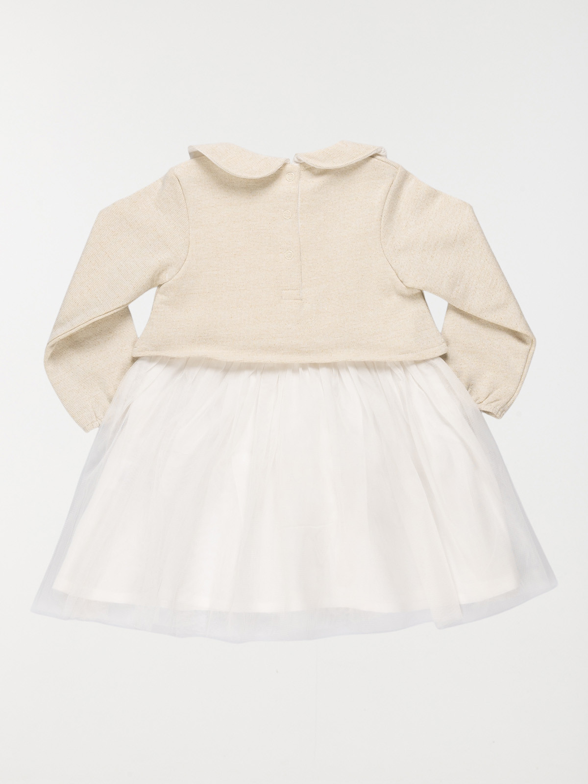 Robe tulle écru fille (3-36M)