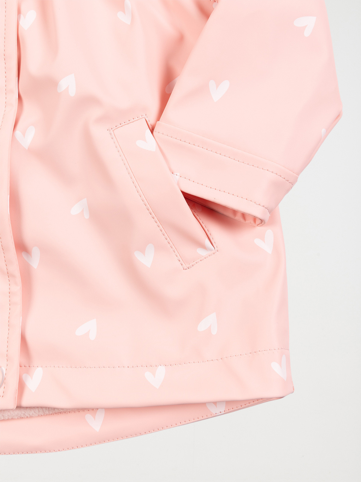 Ciré motif coeur fille (3-36M)