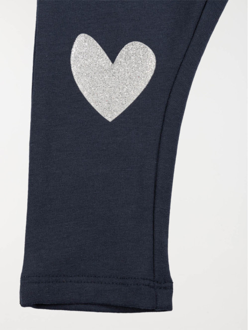 Jegging motif coeur fille...