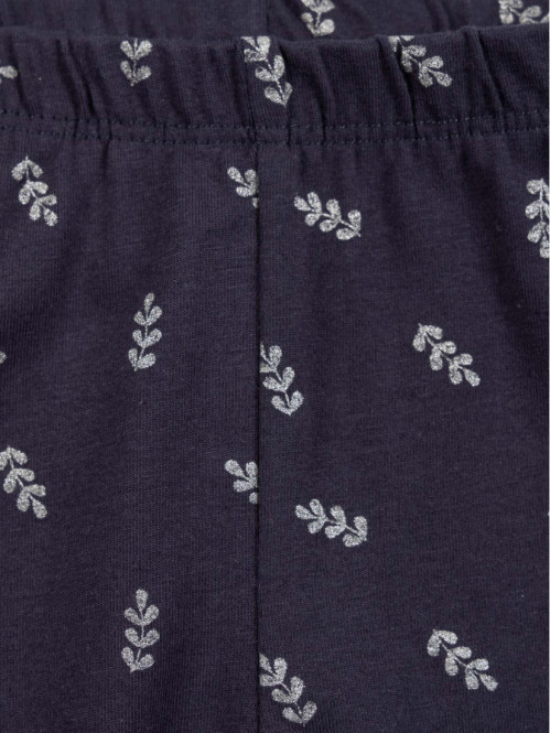 Legging motifs feuilles...