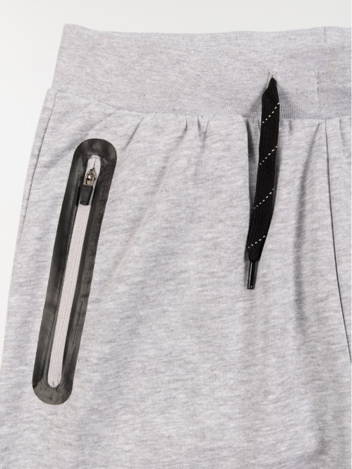 Jogging gris chiné garçon (XXS-M) Jogging gris chiné garçon (XXS-M)