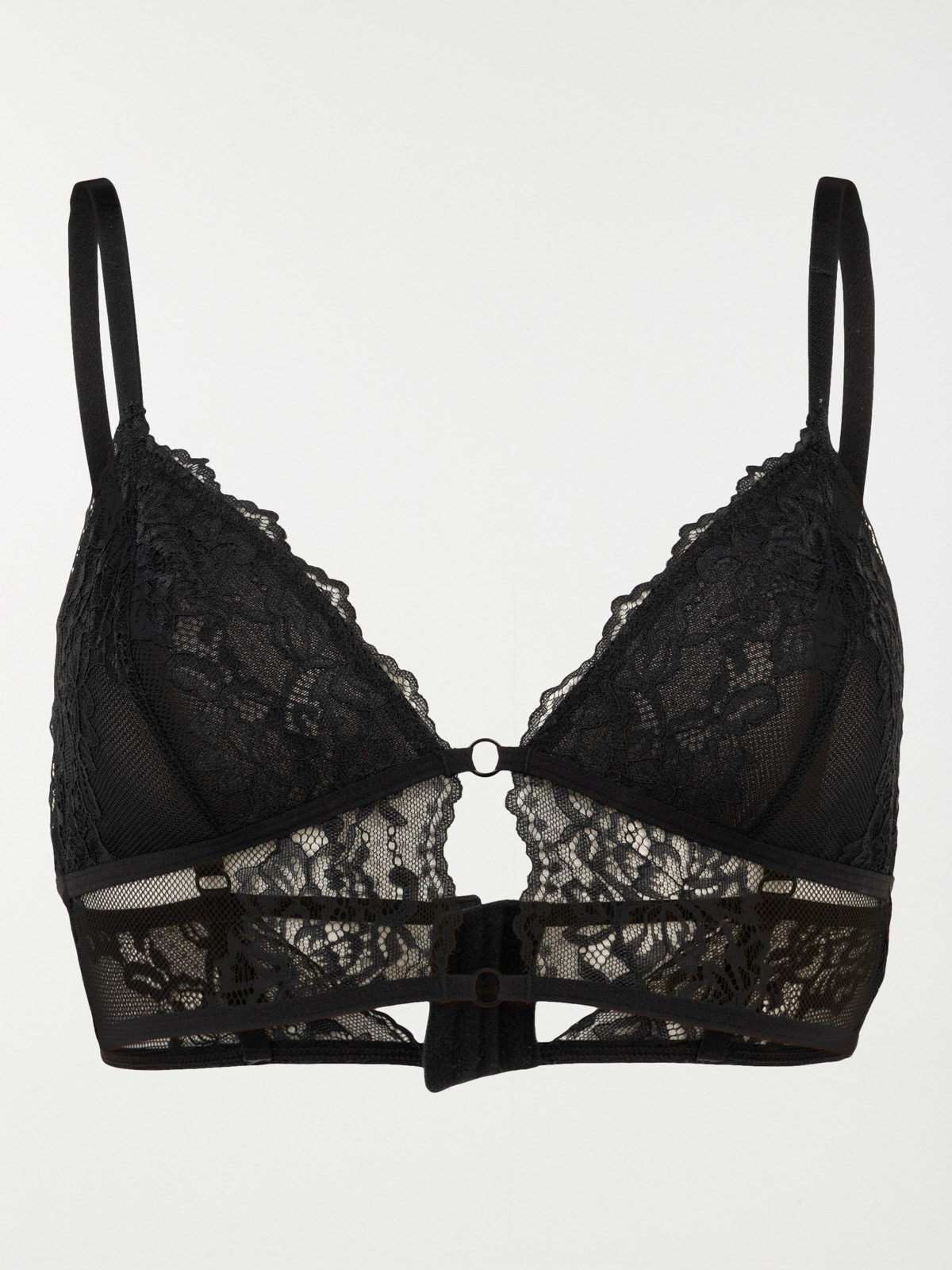 Soutien-gorge dentelle noir (85A-95E)