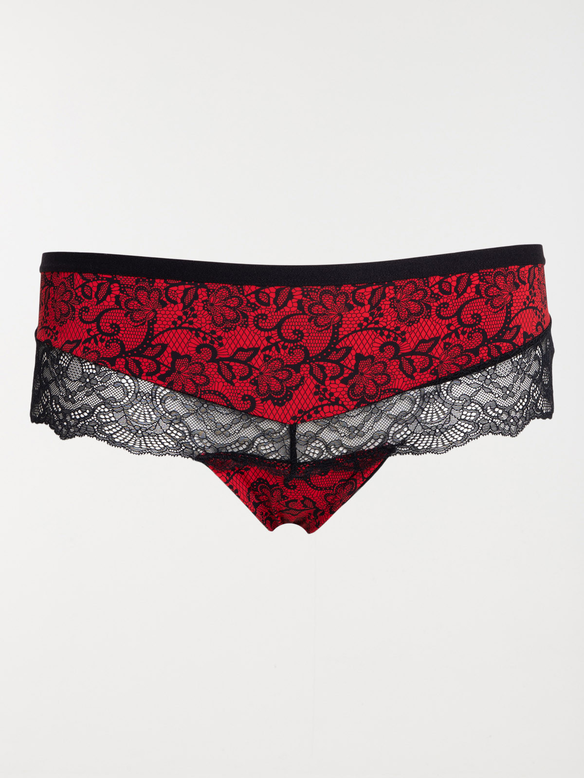 Shorty string rouge kiss femme (46-52)