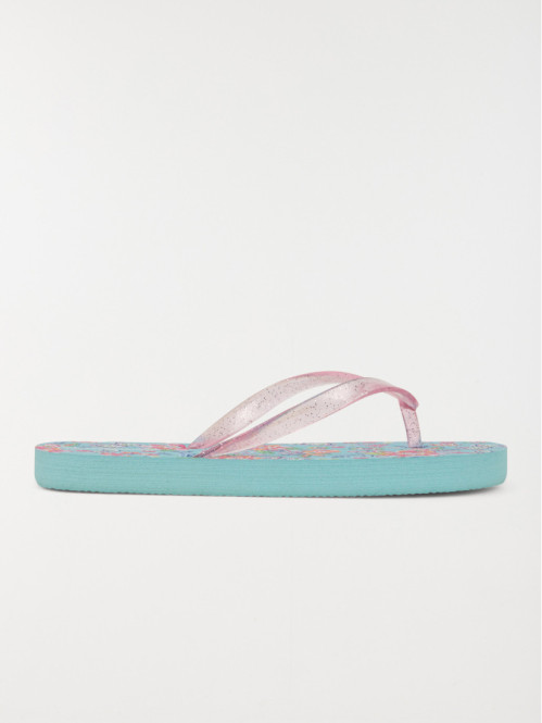 Tongs imprimées fille (31-35)