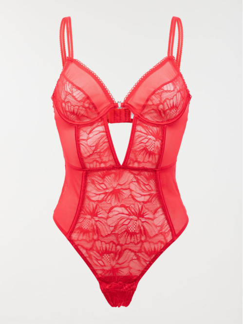 Body femme rouge kiss...