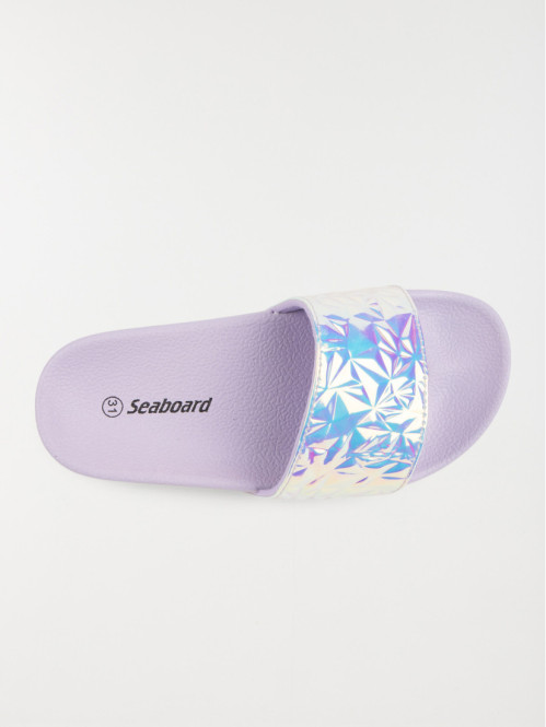 Claquettes violettes fille (31-35) Claquettes violettes fille (31-35)