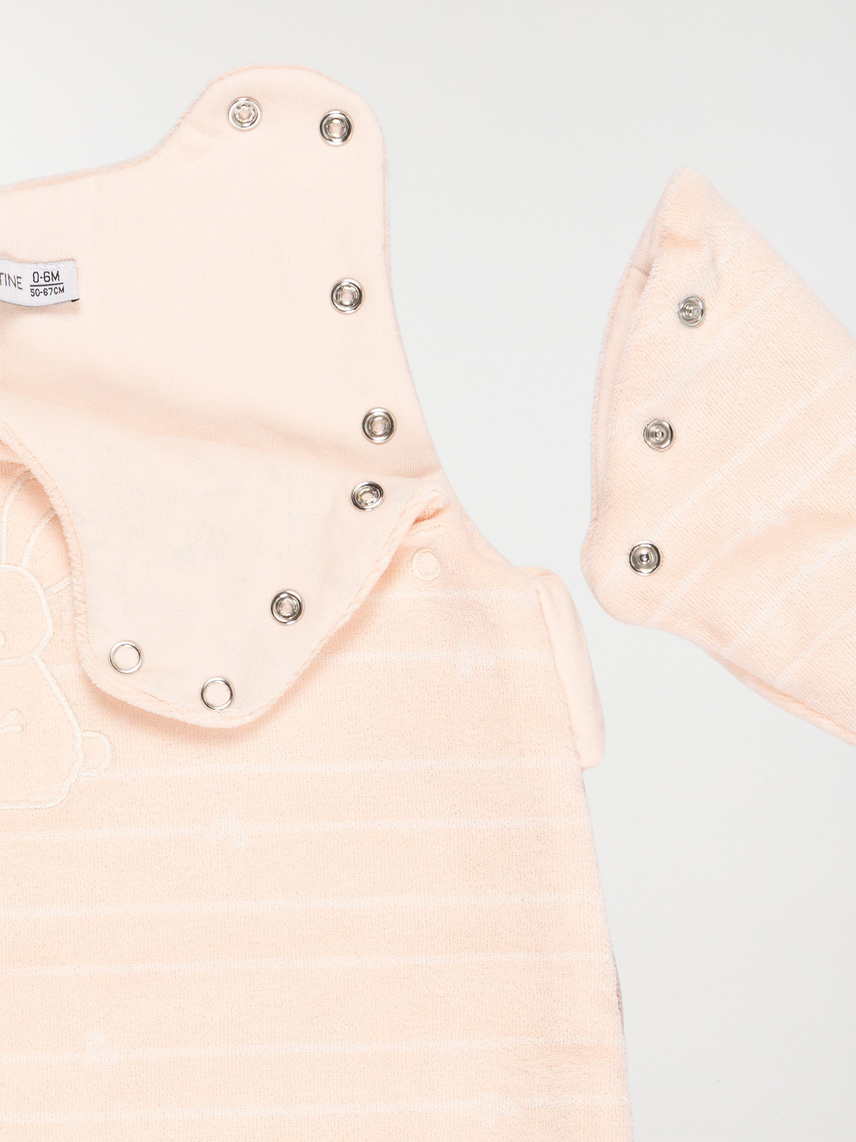 Gigoteuse naissance velours lapin fille