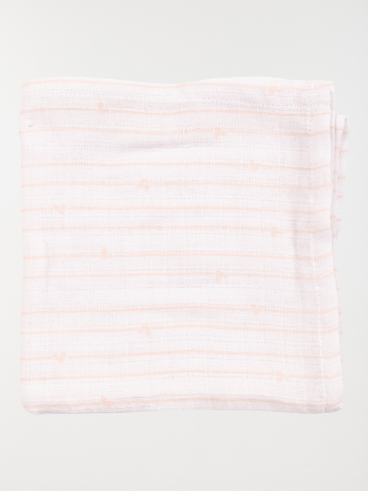 Lot de 2 langes coeur et lapin bébé