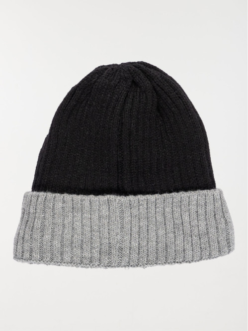 Bonnet bicolore garçon