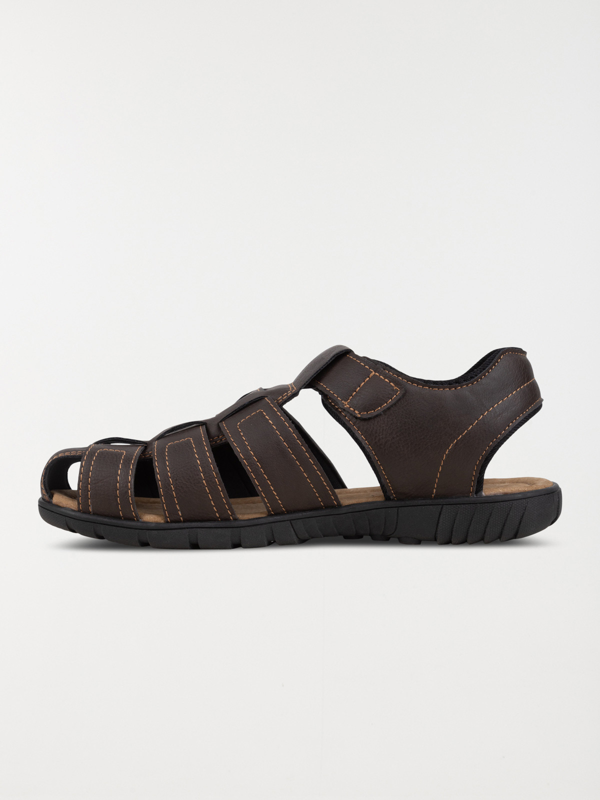 Sandales homme brides et scratch (40-46) Sandales homme brides et scratch (40-46)