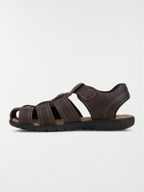 Sandales homme brides et scratch (40-46) Sandales homme brides et scratch (40-46)