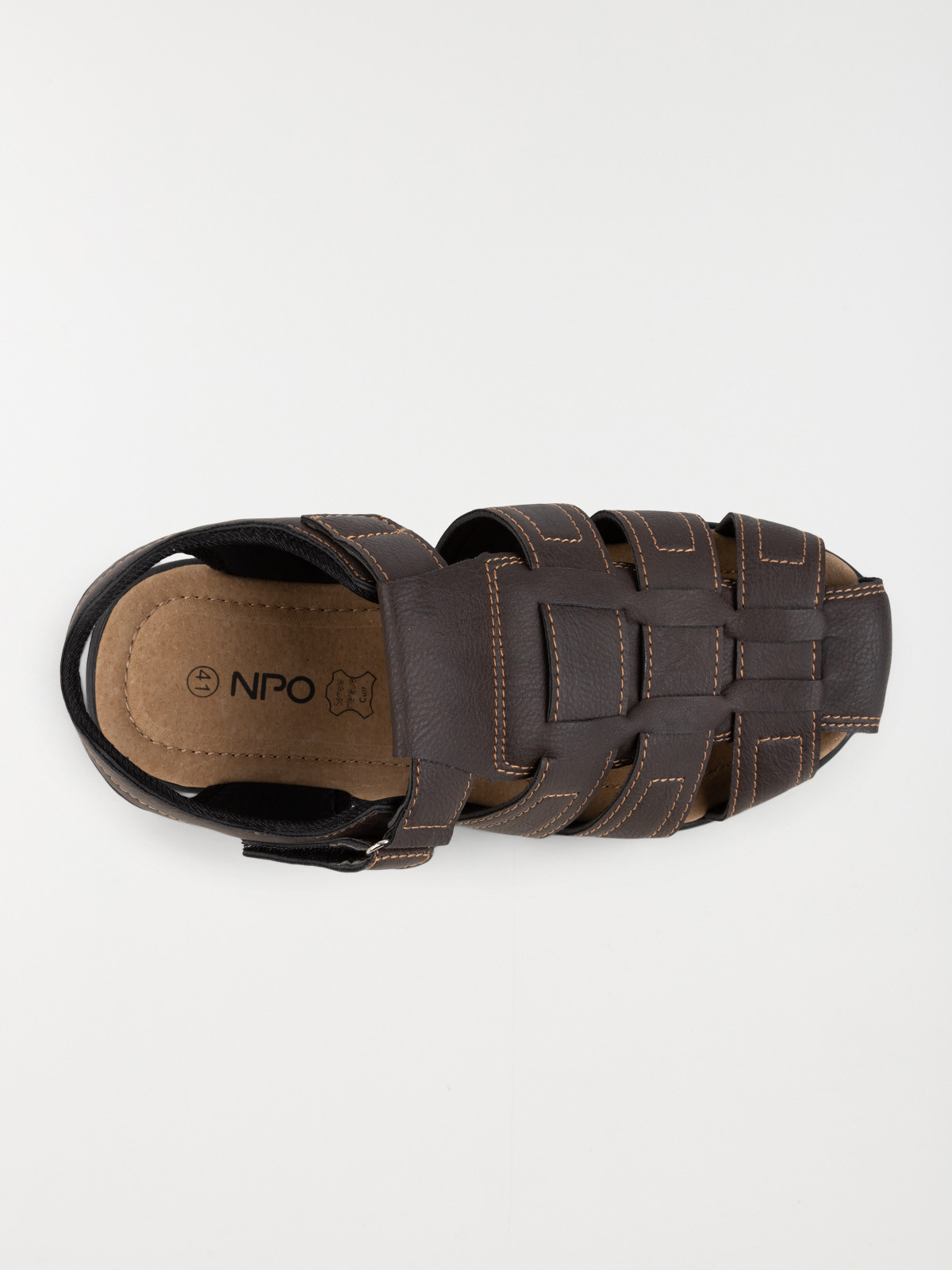 Sandales homme brides et scratch (40-46) Sandales homme brides et scratch (40-46)