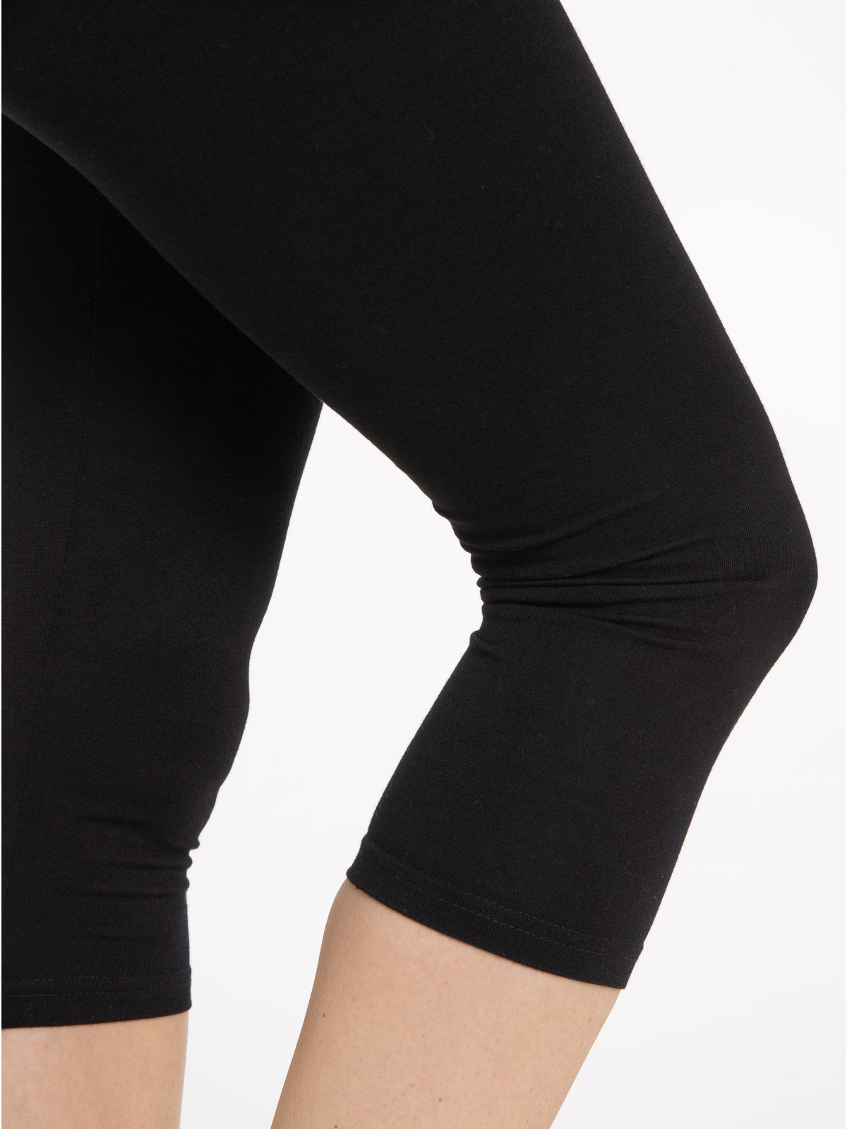 Legging 3/4 noir femme Legging 3/4 noir femme