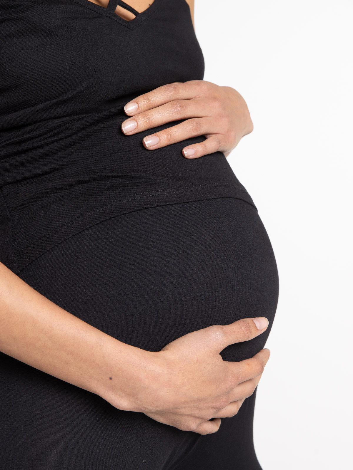 Legging de maternité noir femme