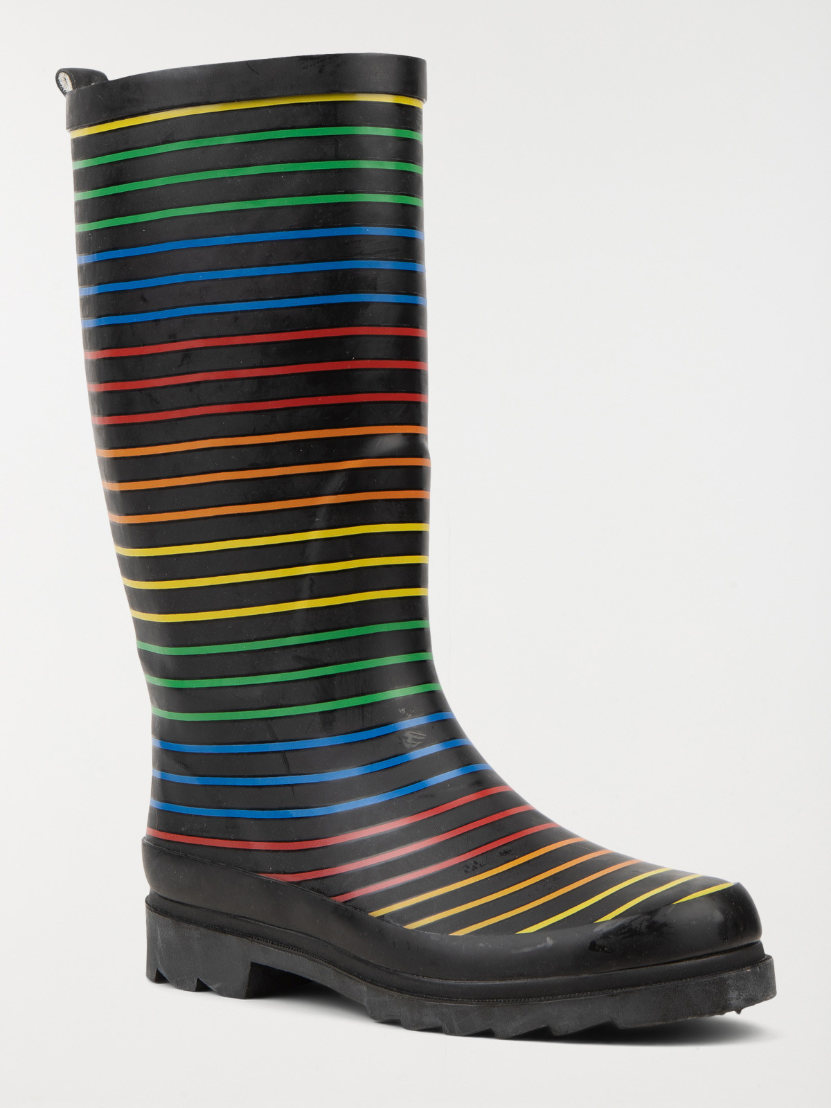 Bottes de pluie femme à rayures (36-41)