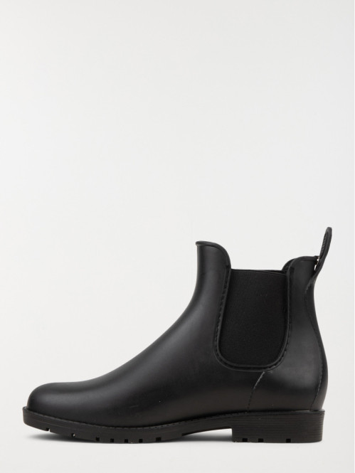 Bottines de pluie noires femme (36-41) Bottines de pluie noires femme (36-41)