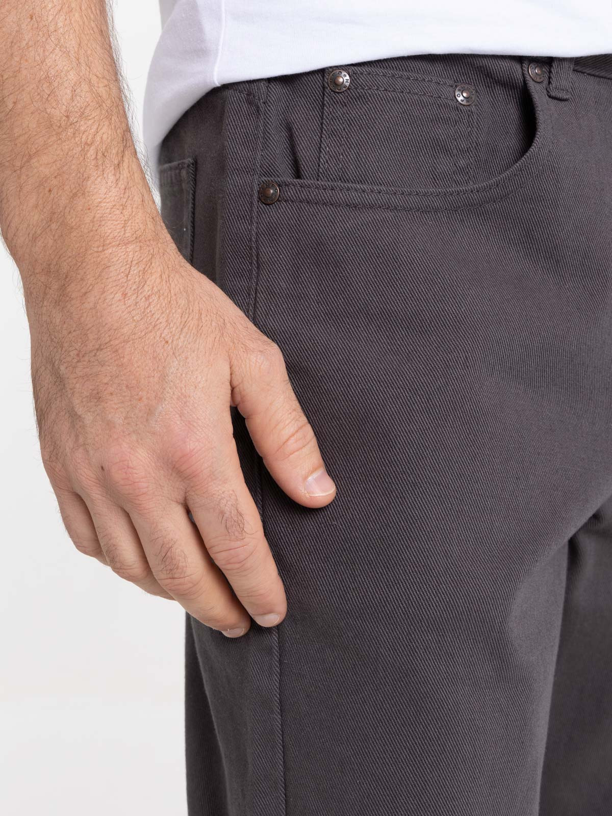 Jean basique regular gris homme Jean basique regular gris homme