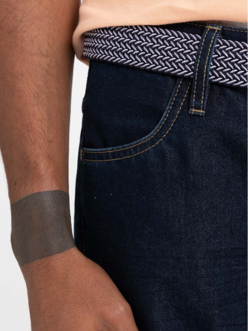 Bermuda jean brut coupe...