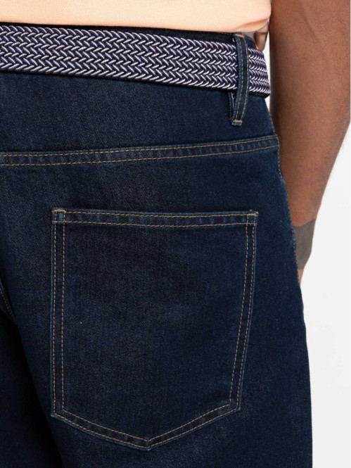 Bermuda jean brut coupe...