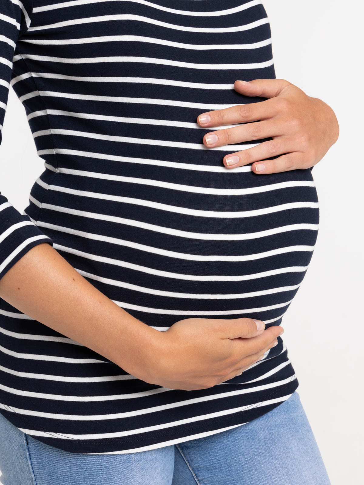 Tee-shirt rayé maternité femme