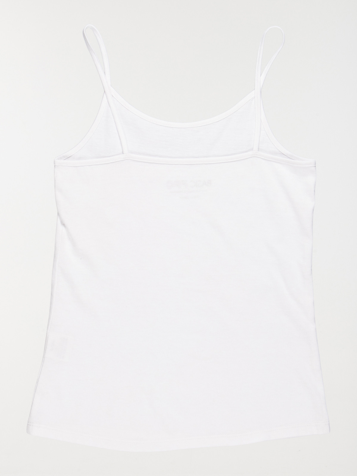 Débardeur basique blanc fille (XXS-M) Débardeur basique blanc fille (XXS-M)