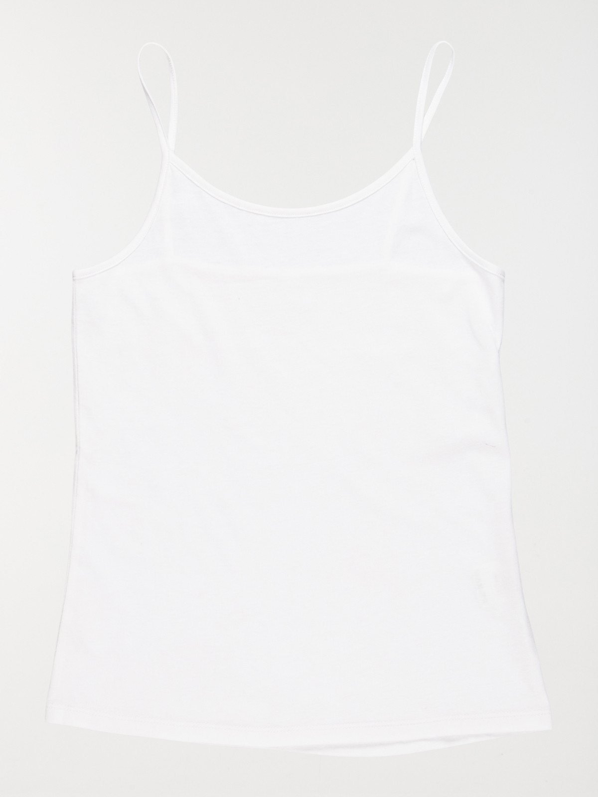 Débardeur basique blanc fille (XXS-M)