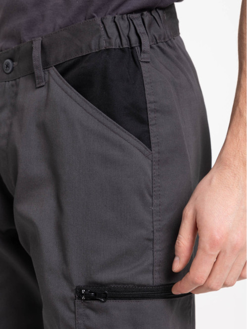 Pantalon multipoches homme