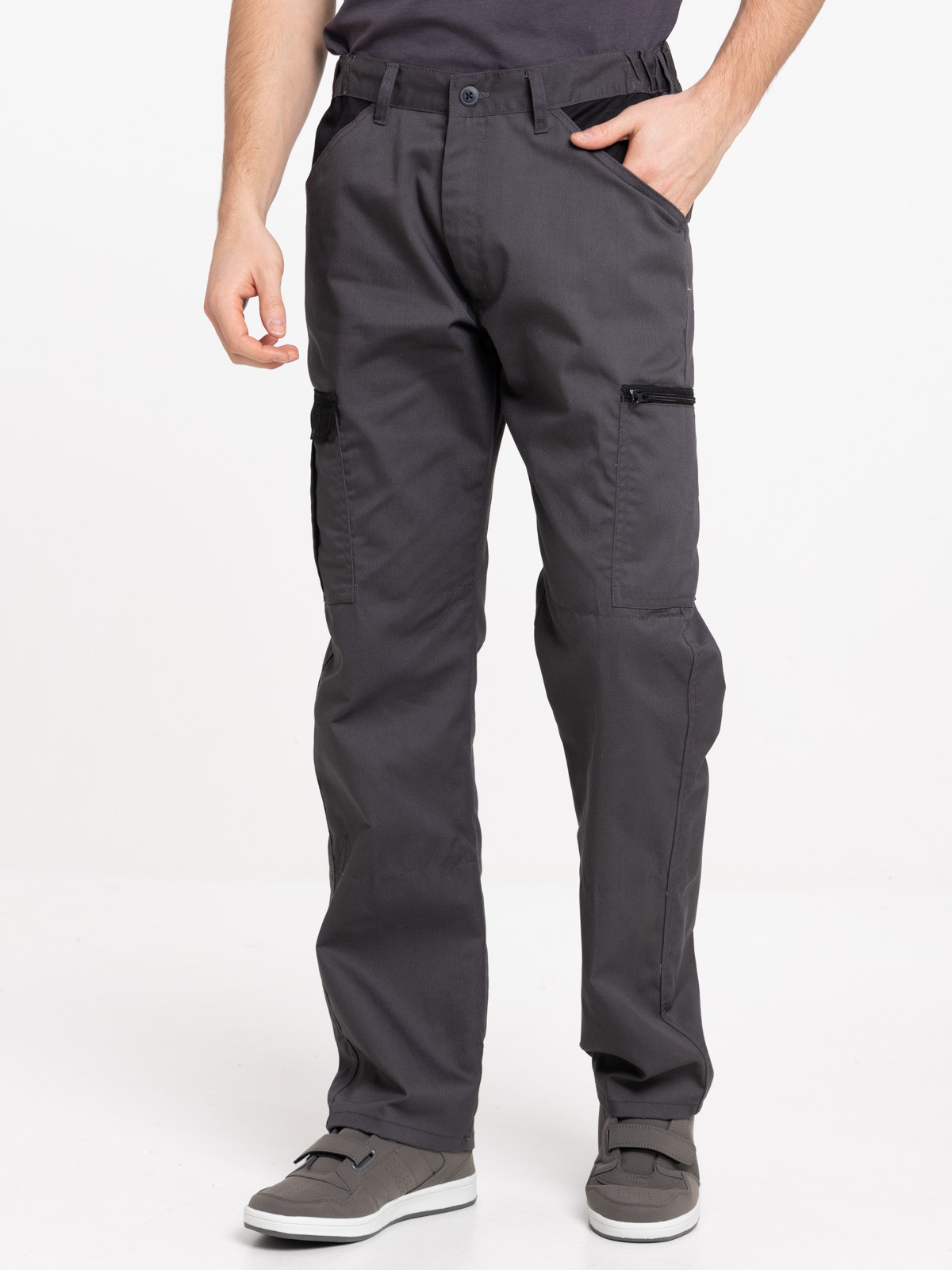 Pantalon multipoches homme