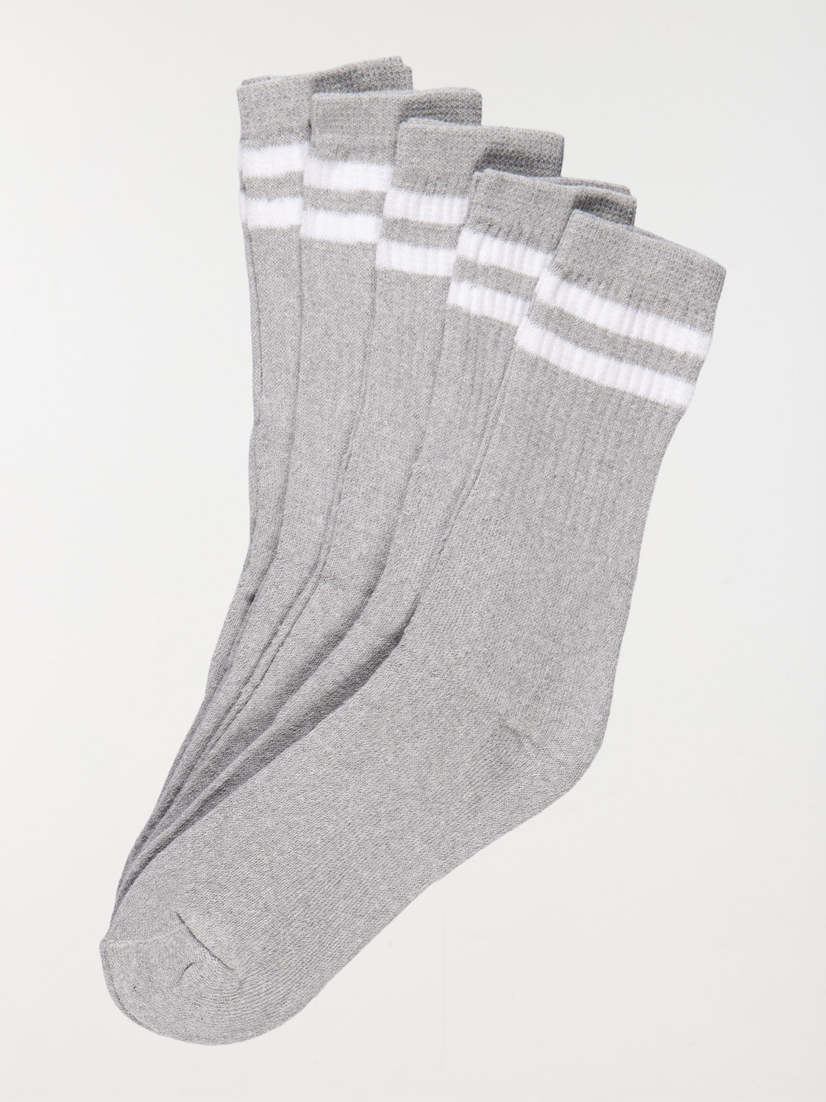 Lot chaussettes de sport gris homme