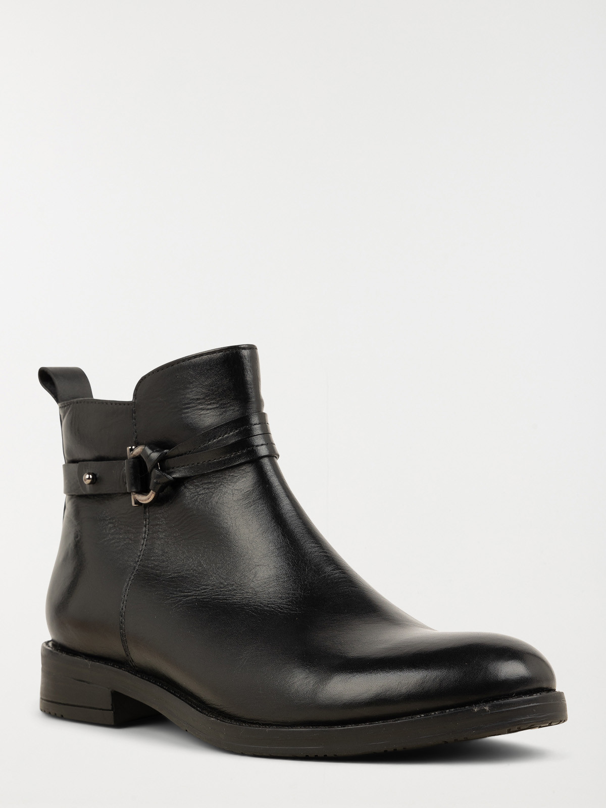 Bottine plate zippée femme (36-41) Bottine plate zippée femme (36-41)