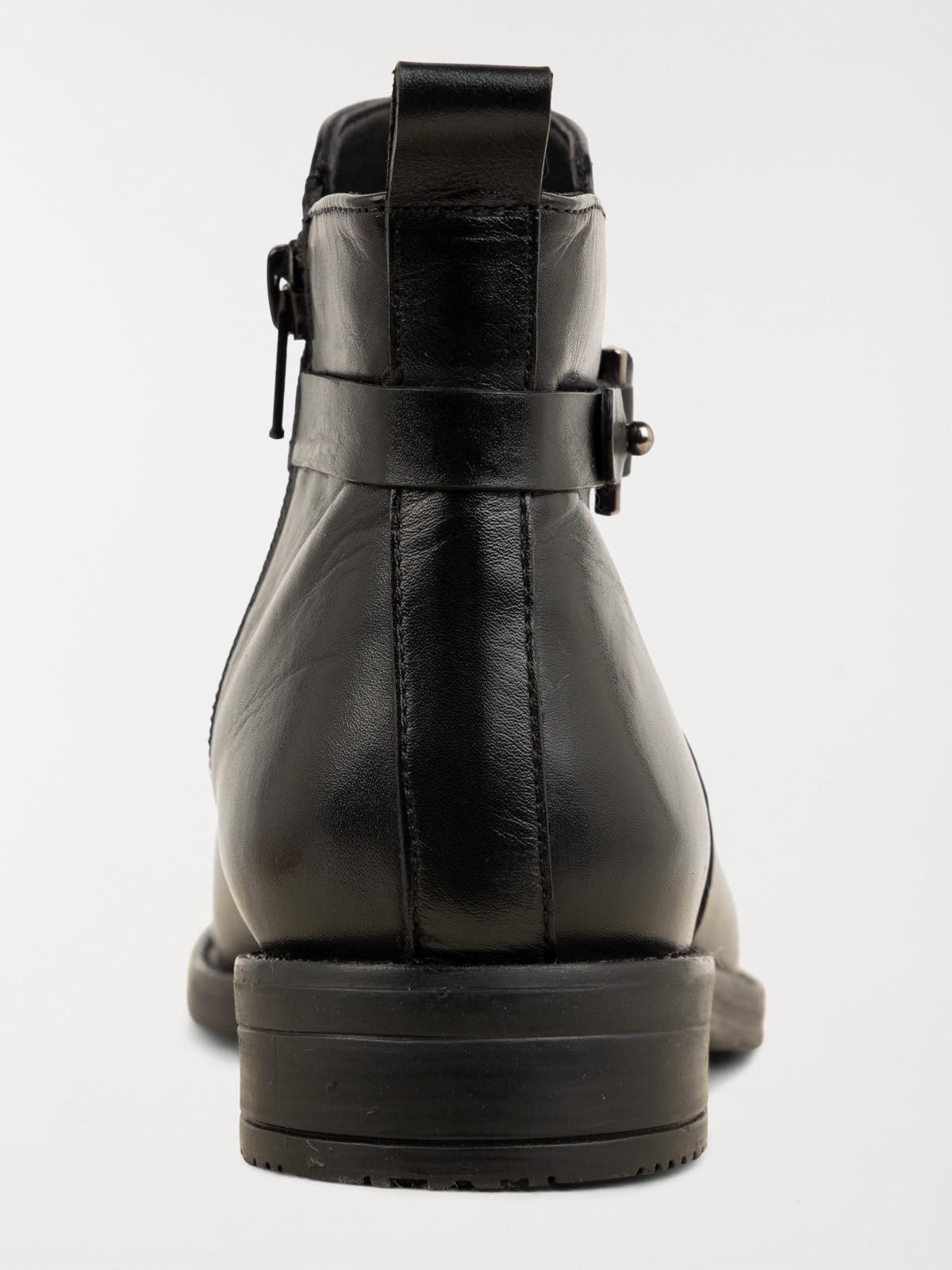 Bottine plate zippée femme (36-41) Bottine plate zippée femme (36-41)